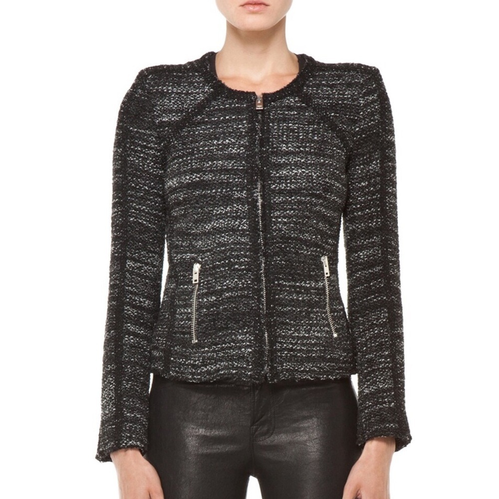 New Black Iro Tweed Jacket